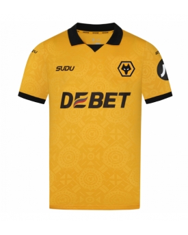 Wolves Maglia Gara Casa Repliche 2025-26 Maniche Corte